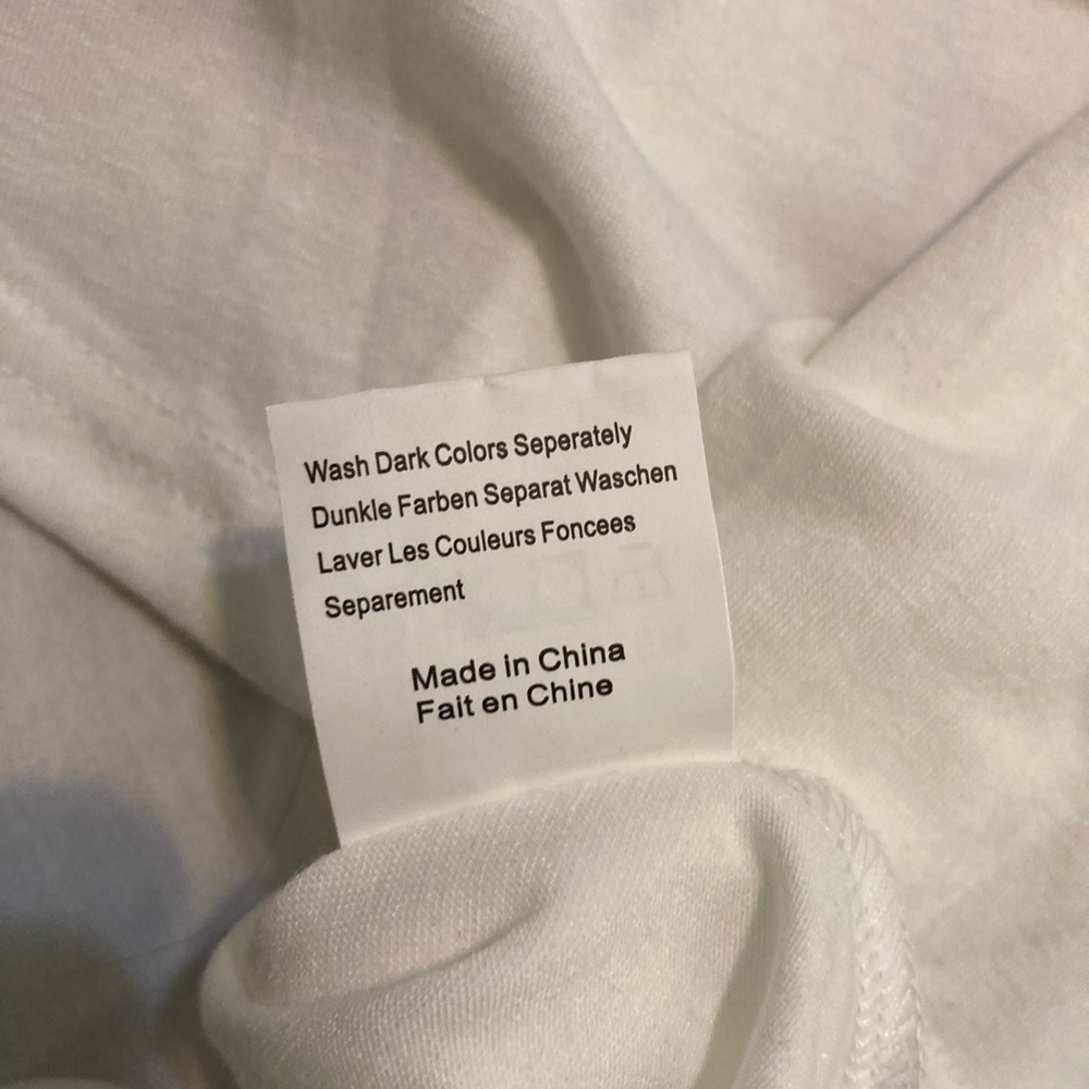 🔥NWT Coolmee white V-neck knee length short sleeve summer dress size L - Picture 7 of 9